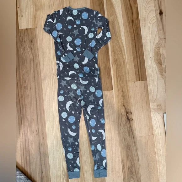 Little Sleepies Kids Space-Themed Pajamas 4T - Picture 5 of 5